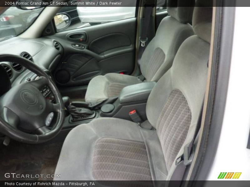 Summit White / Dark Pewter 2004 Pontiac Grand Am GT Sedan