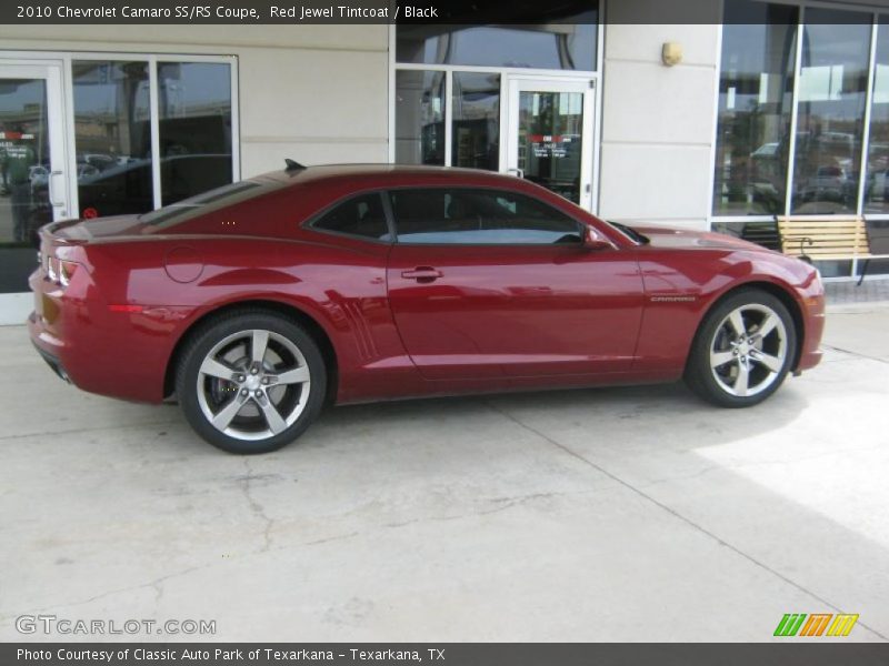Red Jewel Tintcoat / Black 2010 Chevrolet Camaro SS/RS Coupe