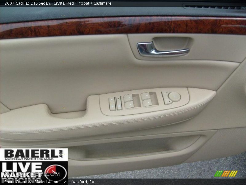 Crystal Red Tintcoat / Cashmere 2007 Cadillac DTS Sedan