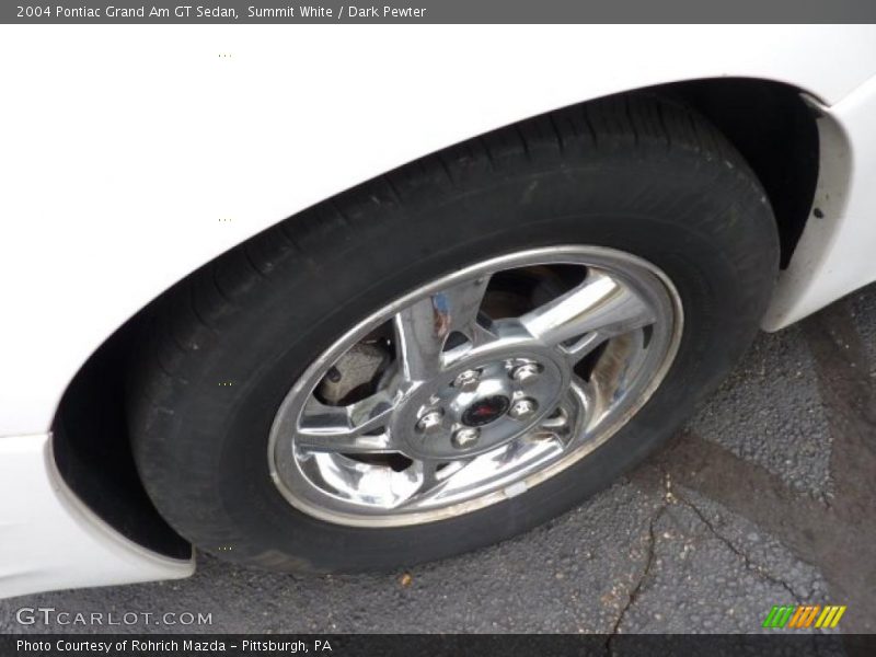 Summit White / Dark Pewter 2004 Pontiac Grand Am GT Sedan