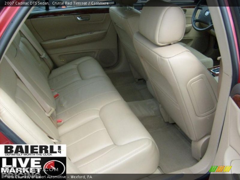 Crystal Red Tintcoat / Cashmere 2007 Cadillac DTS Sedan