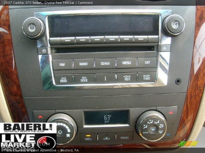 Crystal Red Tintcoat / Cashmere 2007 Cadillac DTS Sedan