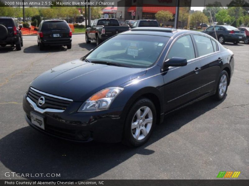 Majestic Blue Metallic / Charcoal 2008 Nissan Altima 2.5 SL