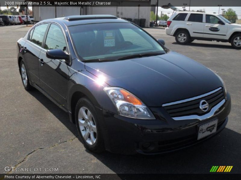 Majestic Blue Metallic / Charcoal 2008 Nissan Altima 2.5 SL