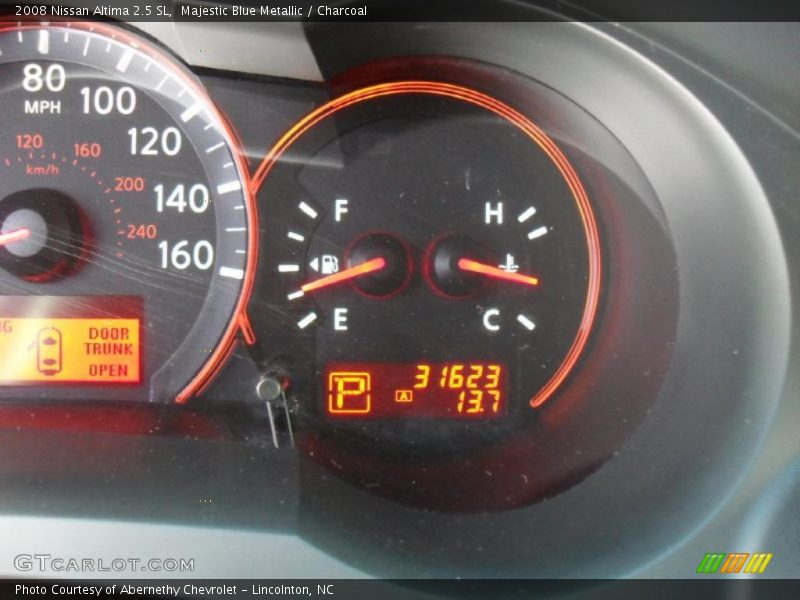Majestic Blue Metallic / Charcoal 2008 Nissan Altima 2.5 SL