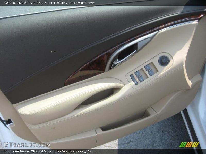 Summit White / Cocoa/Cashmere 2011 Buick LaCrosse CXL
