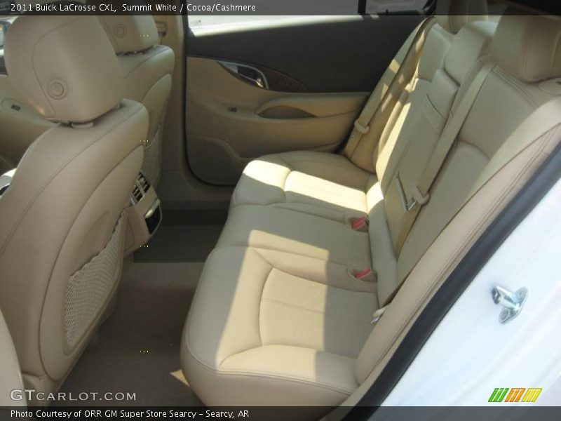 Summit White / Cocoa/Cashmere 2011 Buick LaCrosse CXL