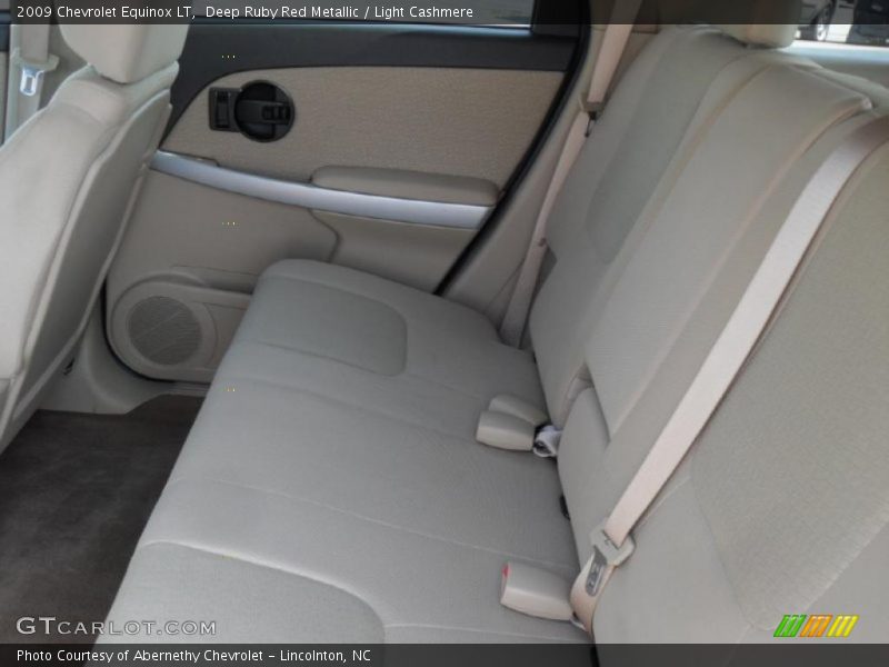 Deep Ruby Red Metallic / Light Cashmere 2009 Chevrolet Equinox LT