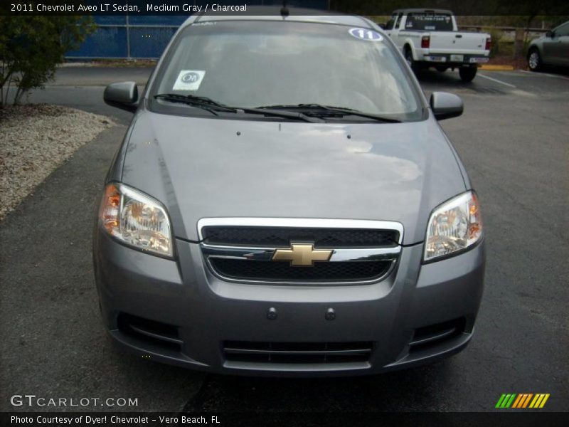 Medium Gray / Charcoal 2011 Chevrolet Aveo LT Sedan