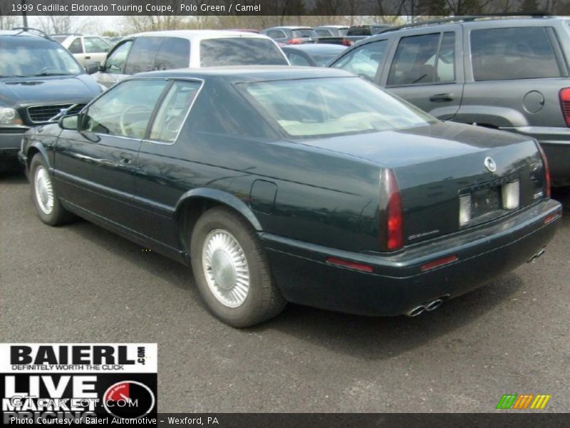 Polo Green / Camel 1999 Cadillac Eldorado Touring Coupe