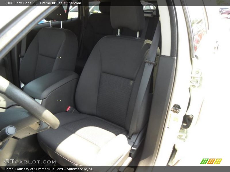 Creme Brulee / Charcoal 2008 Ford Edge SE