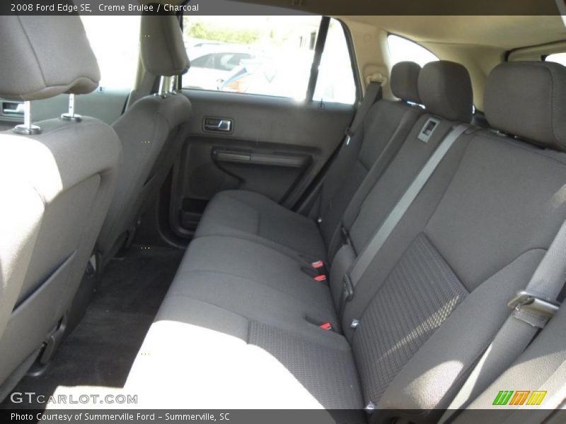 Creme Brulee / Charcoal 2008 Ford Edge SE