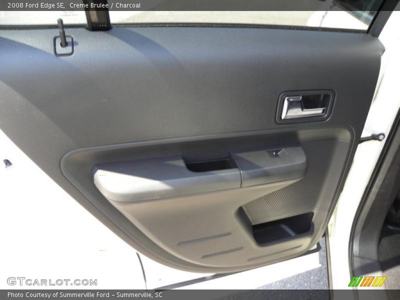 Creme Brulee / Charcoal 2008 Ford Edge SE