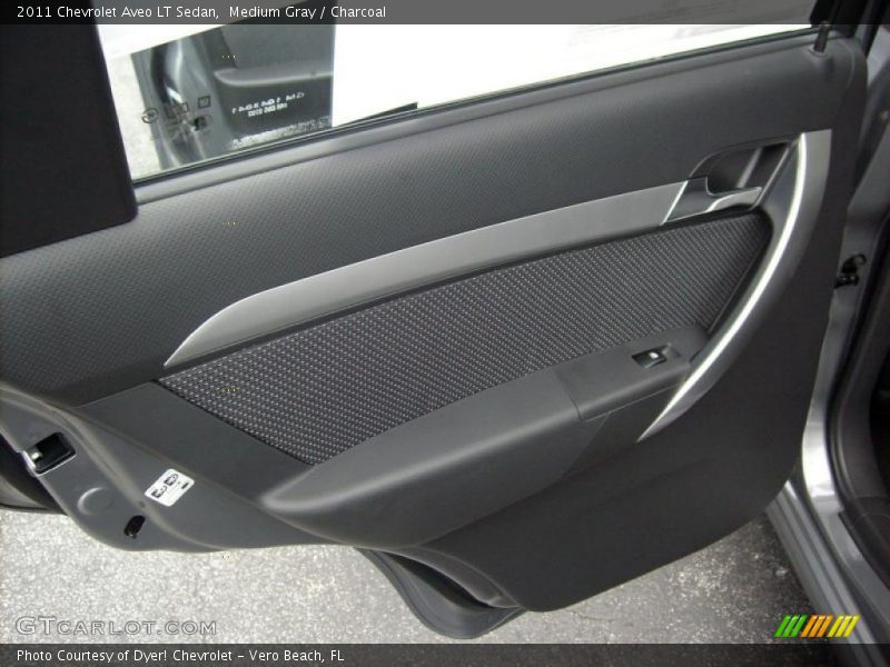 Medium Gray / Charcoal 2011 Chevrolet Aveo LT Sedan