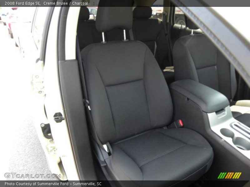 Creme Brulee / Charcoal 2008 Ford Edge SE