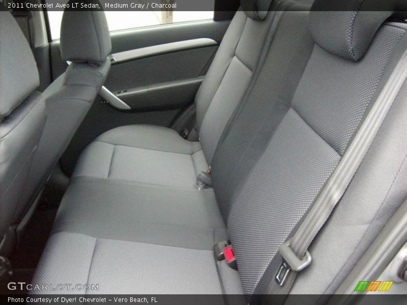 Medium Gray / Charcoal 2011 Chevrolet Aveo LT Sedan