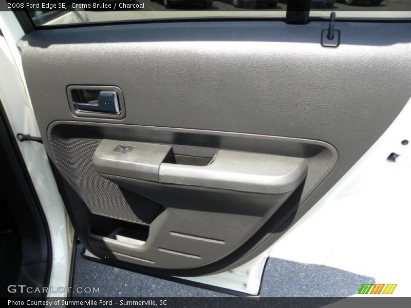 Creme Brulee / Charcoal 2008 Ford Edge SE