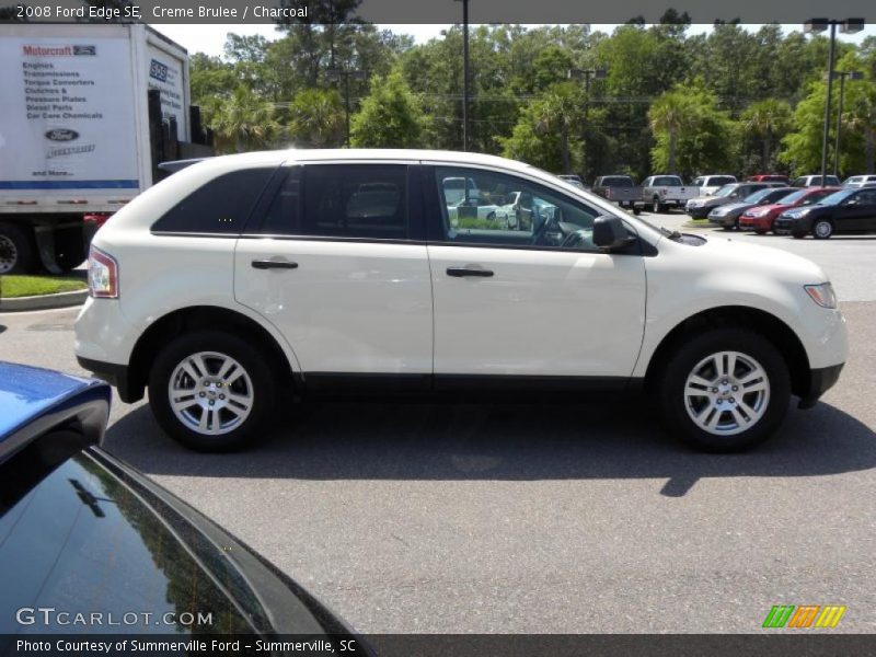 Creme Brulee / Charcoal 2008 Ford Edge SE