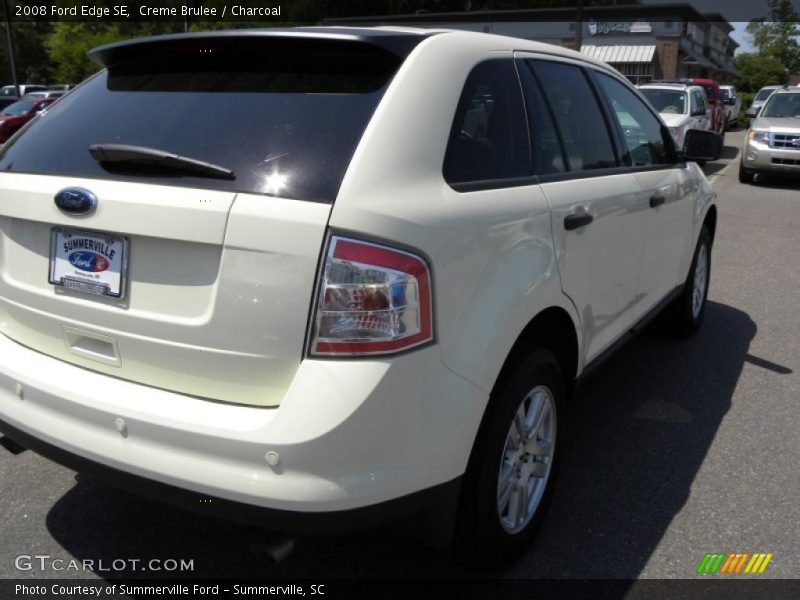 Creme Brulee / Charcoal 2008 Ford Edge SE