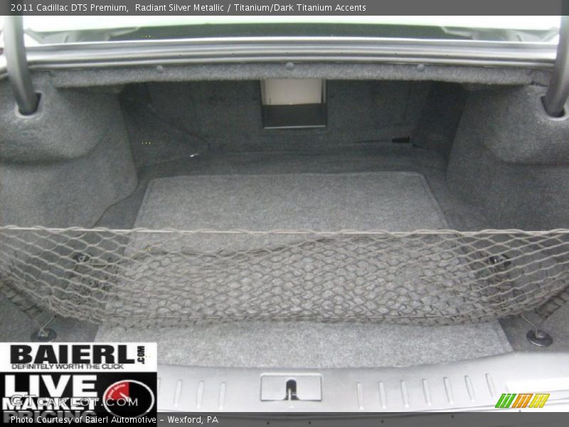 Radiant Silver Metallic / Titanium/Dark Titanium Accents 2011 Cadillac DTS Premium