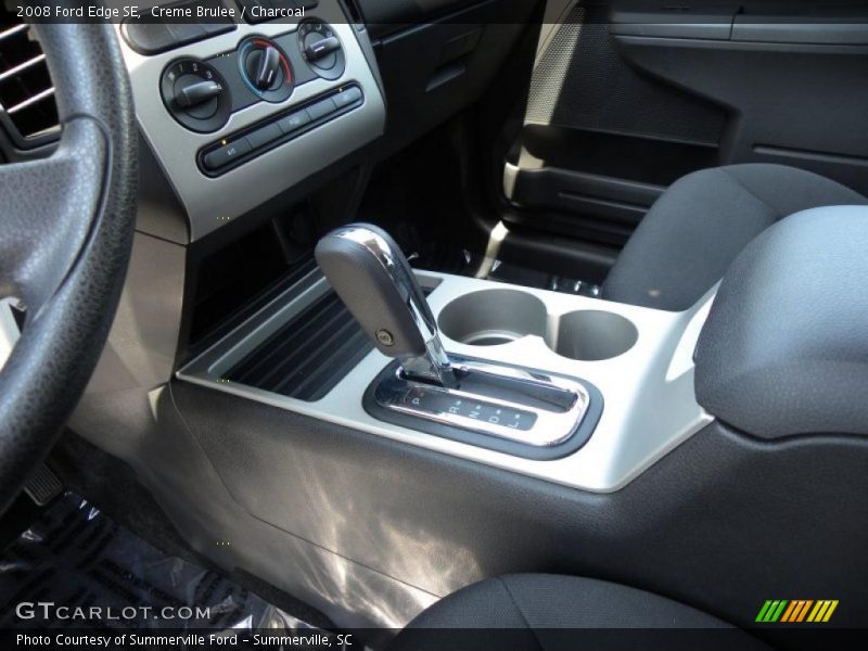 Creme Brulee / Charcoal 2008 Ford Edge SE