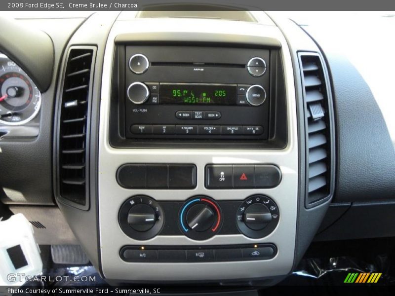 Creme Brulee / Charcoal 2008 Ford Edge SE