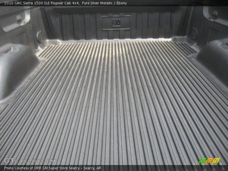 Pure Silver Metallic / Ebony 2010 GMC Sierra 1500 SLE Regular Cab 4x4