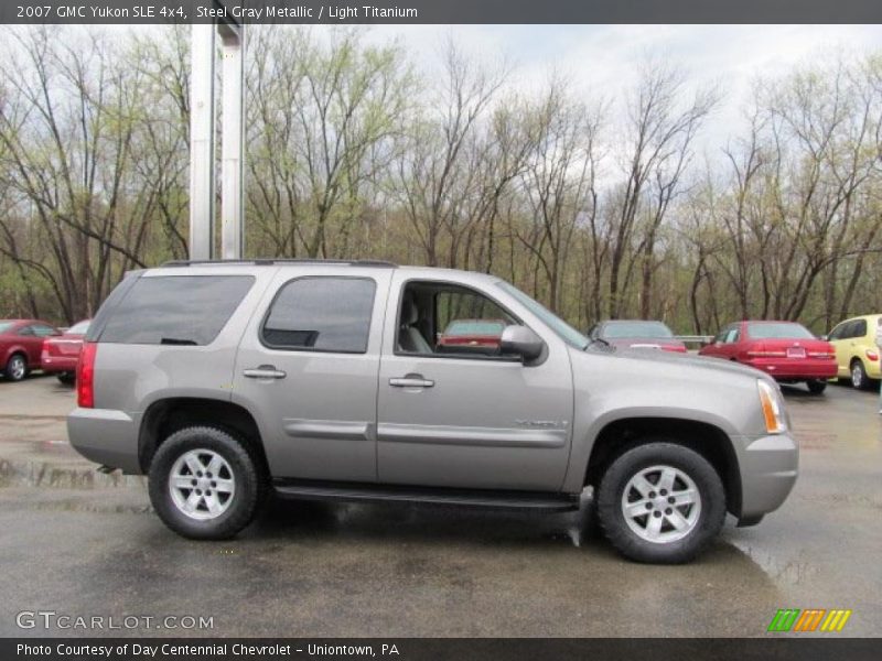 Steel Gray Metallic / Light Titanium 2007 GMC Yukon SLE 4x4