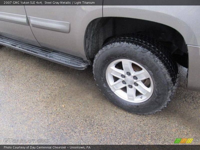 Steel Gray Metallic / Light Titanium 2007 GMC Yukon SLE 4x4