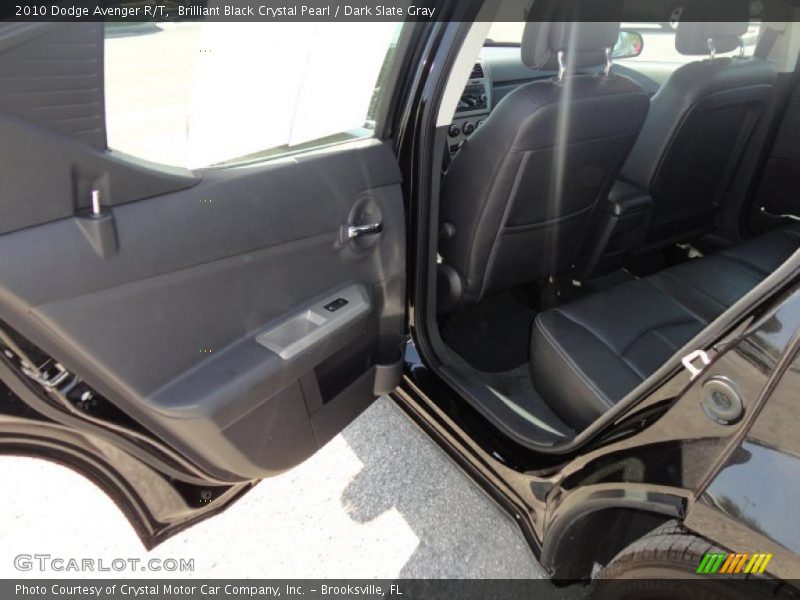Brilliant Black Crystal Pearl / Dark Slate Gray 2010 Dodge Avenger R/T