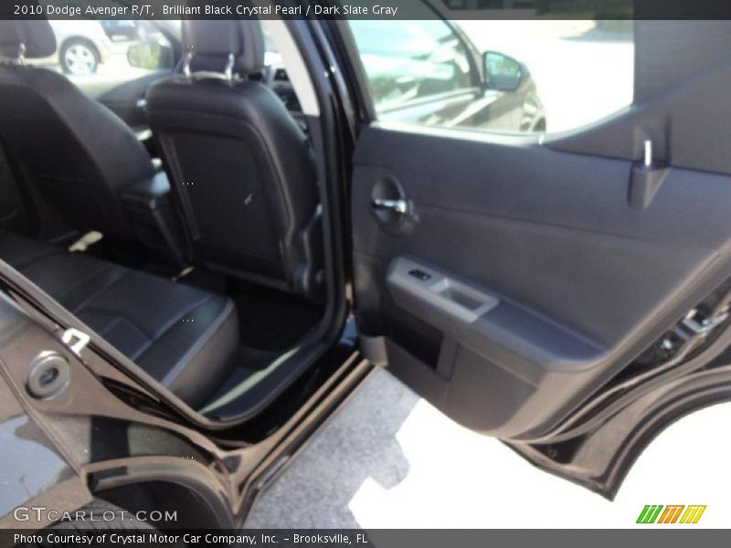 Brilliant Black Crystal Pearl / Dark Slate Gray 2010 Dodge Avenger R/T