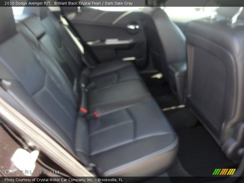 Brilliant Black Crystal Pearl / Dark Slate Gray 2010 Dodge Avenger R/T