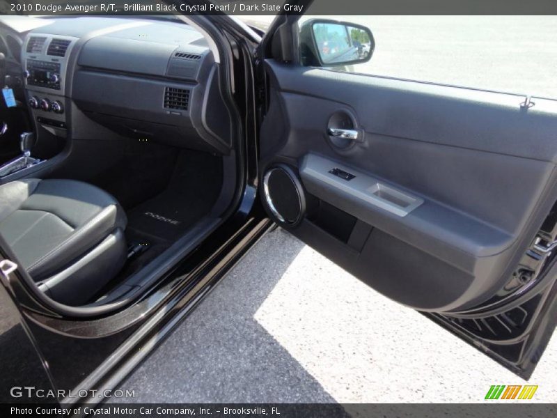Brilliant Black Crystal Pearl / Dark Slate Gray 2010 Dodge Avenger R/T