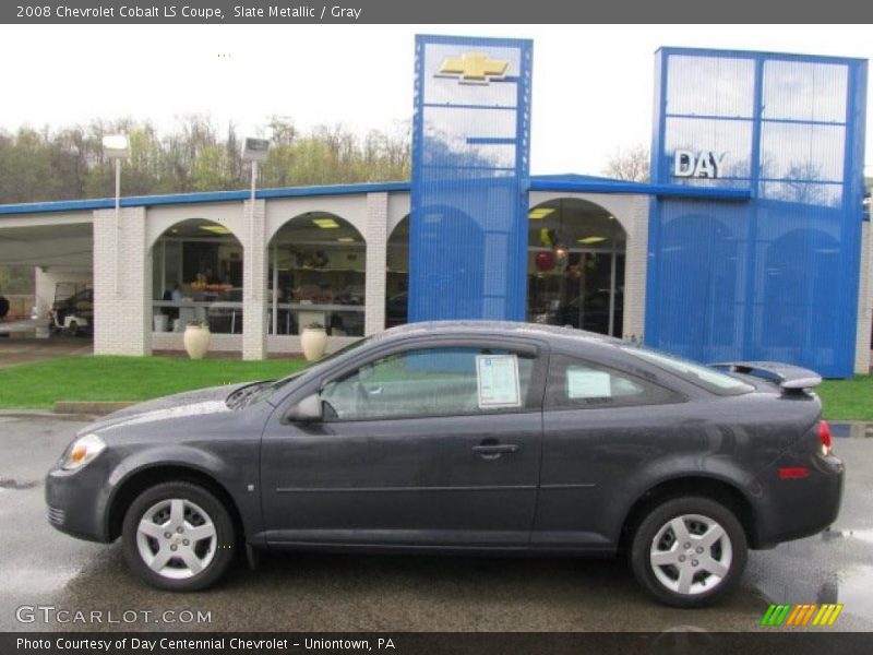 Slate Metallic / Gray 2008 Chevrolet Cobalt LS Coupe