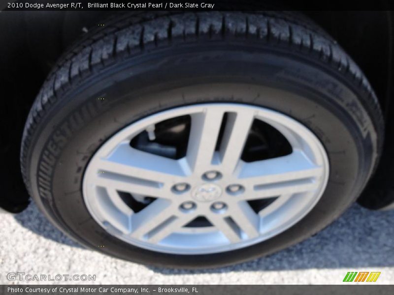 Brilliant Black Crystal Pearl / Dark Slate Gray 2010 Dodge Avenger R/T