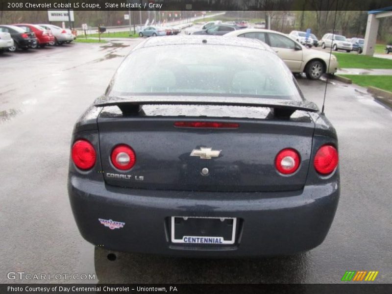Slate Metallic / Gray 2008 Chevrolet Cobalt LS Coupe