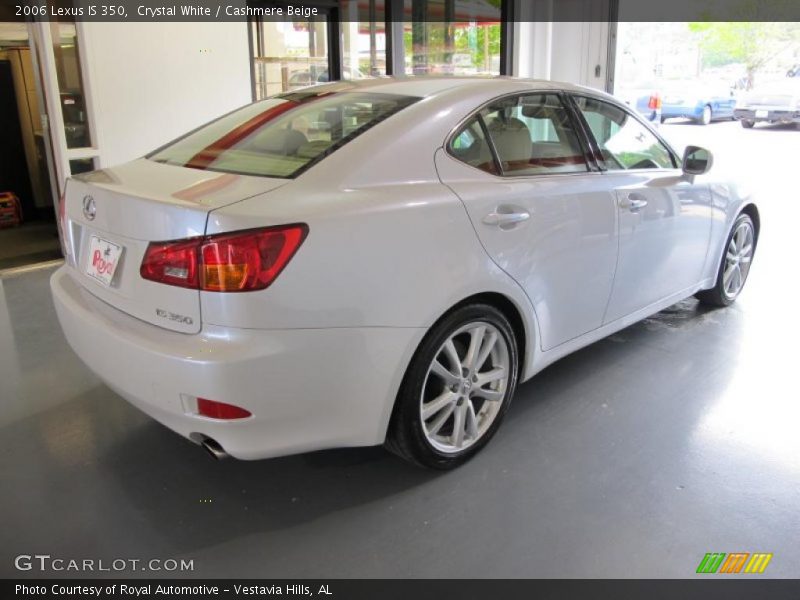 Crystal White / Cashmere Beige 2006 Lexus IS 350