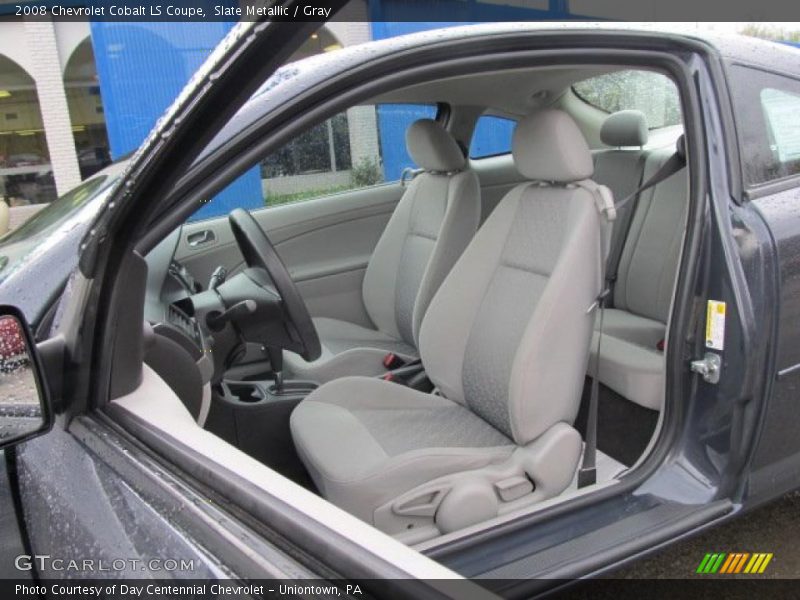 Slate Metallic / Gray 2008 Chevrolet Cobalt LS Coupe