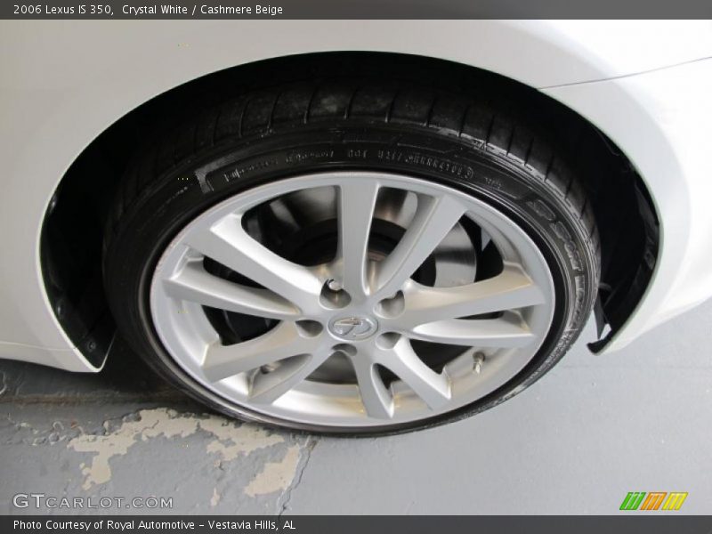 Crystal White / Cashmere Beige 2006 Lexus IS 350