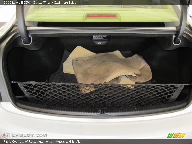 Crystal White / Cashmere Beige 2006 Lexus IS 350