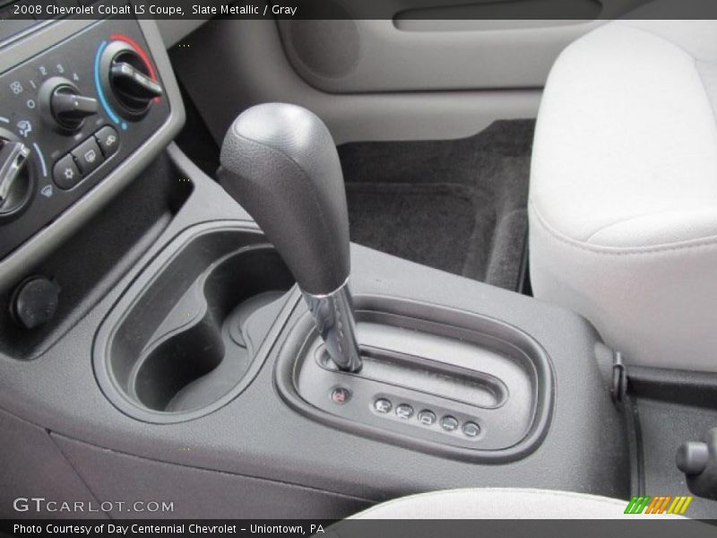 Slate Metallic / Gray 2008 Chevrolet Cobalt LS Coupe