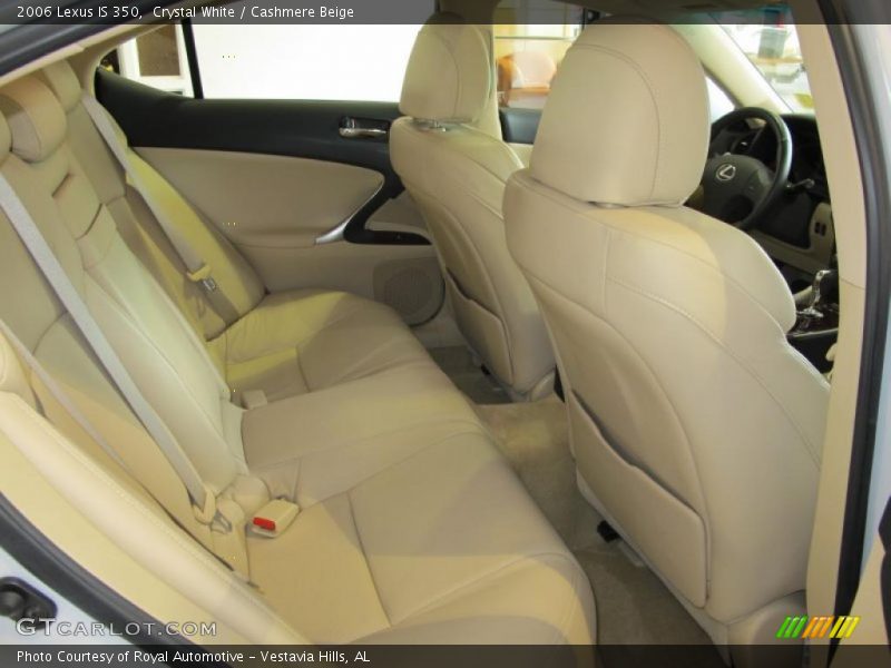 Crystal White / Cashmere Beige 2006 Lexus IS 350