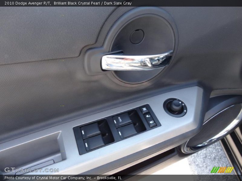 Brilliant Black Crystal Pearl / Dark Slate Gray 2010 Dodge Avenger R/T