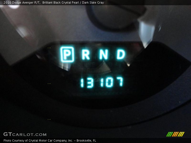 Brilliant Black Crystal Pearl / Dark Slate Gray 2010 Dodge Avenger R/T