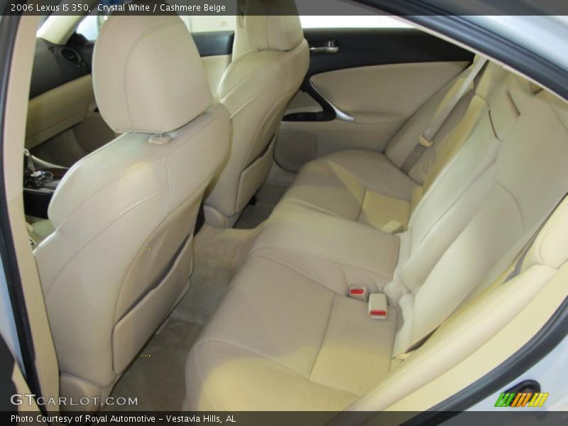 Crystal White / Cashmere Beige 2006 Lexus IS 350