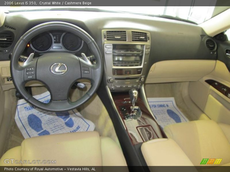 Crystal White / Cashmere Beige 2006 Lexus IS 350