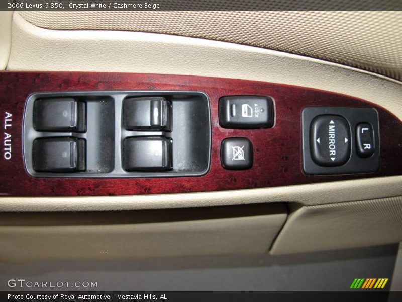 Crystal White / Cashmere Beige 2006 Lexus IS 350
