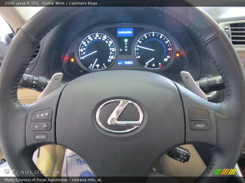 Crystal White / Cashmere Beige 2006 Lexus IS 350