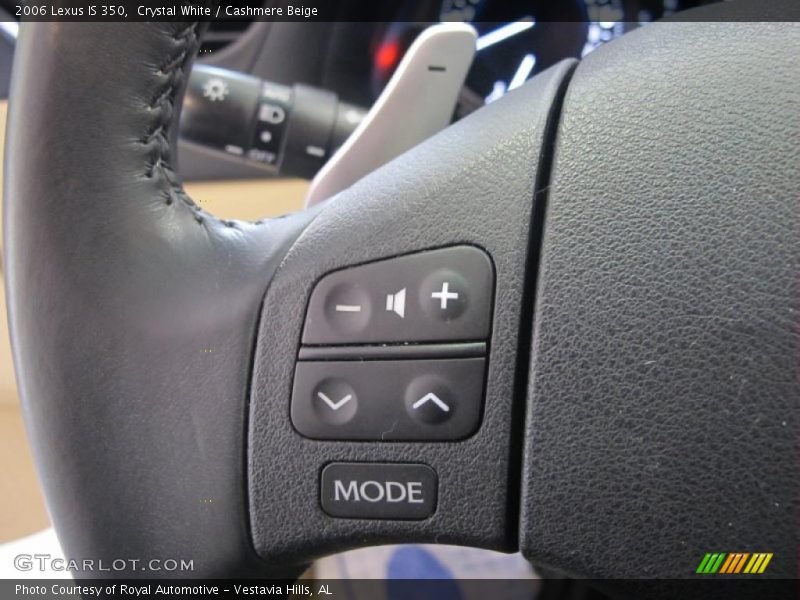 Crystal White / Cashmere Beige 2006 Lexus IS 350