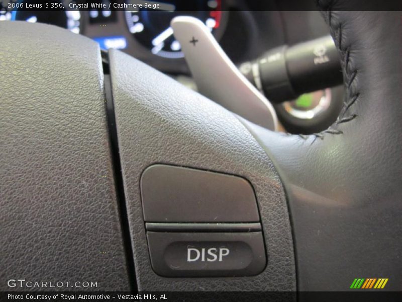 Crystal White / Cashmere Beige 2006 Lexus IS 350